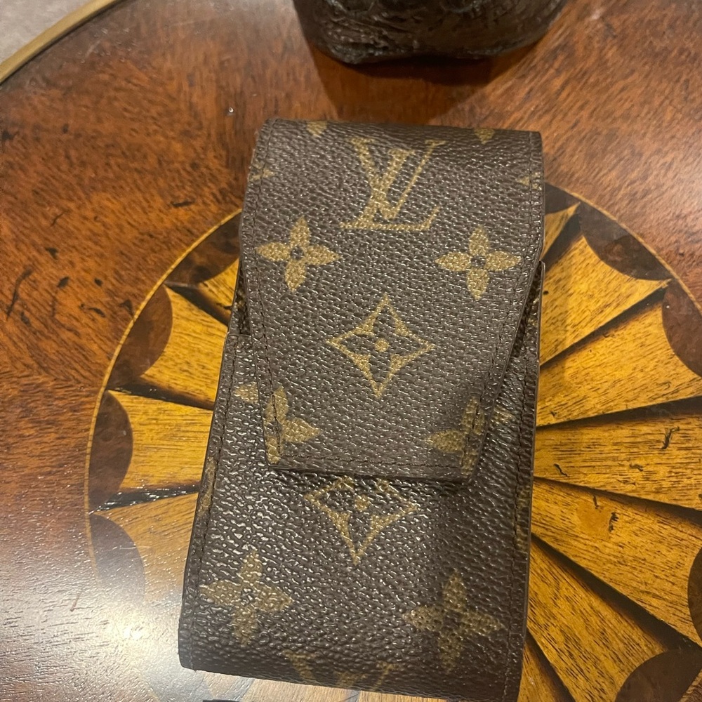 Rare Louis Vuitton Brow Cigarette Case